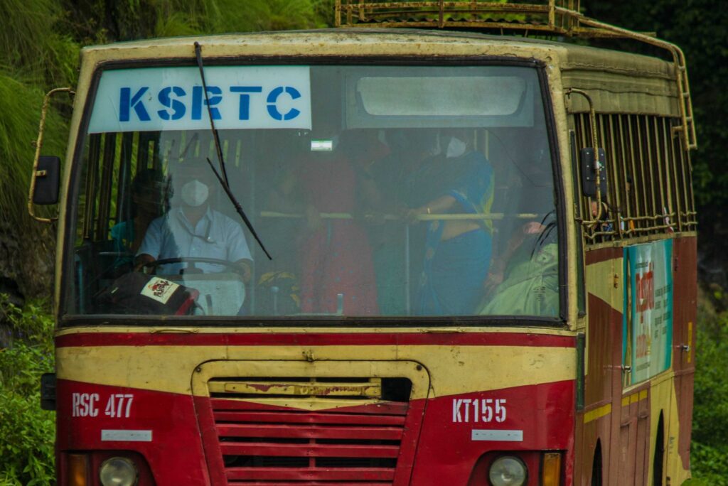Cochin to Munnar KSRTC Bus Timings