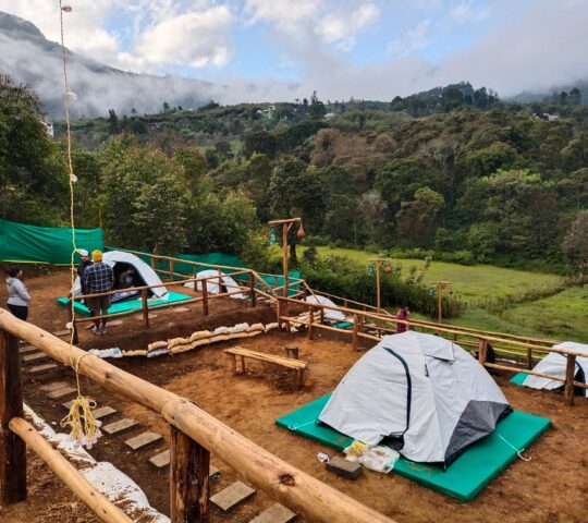 Kanthalloor Tent Camping