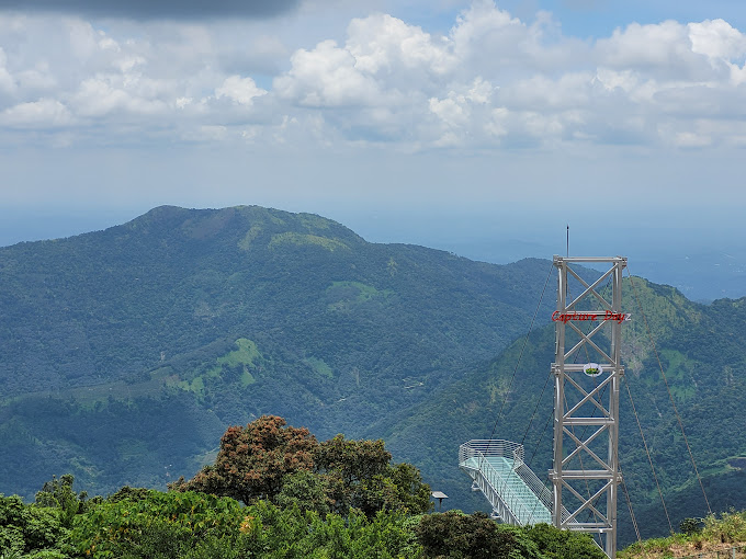 India’s Longest Cantilever Glass bridge in Vagamon Kerala
