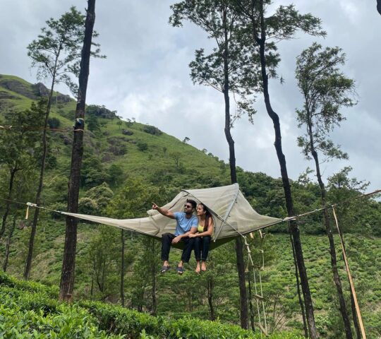Hanging Tent Stay & Wayanad Chembra Peak Trekking