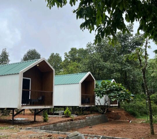 D-frame cabin resort in Munnar