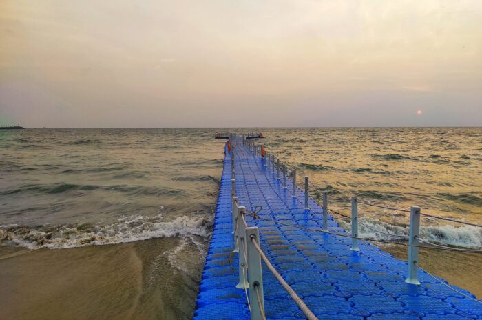 Floating Bridge in Alappuzha Beach - Image 4