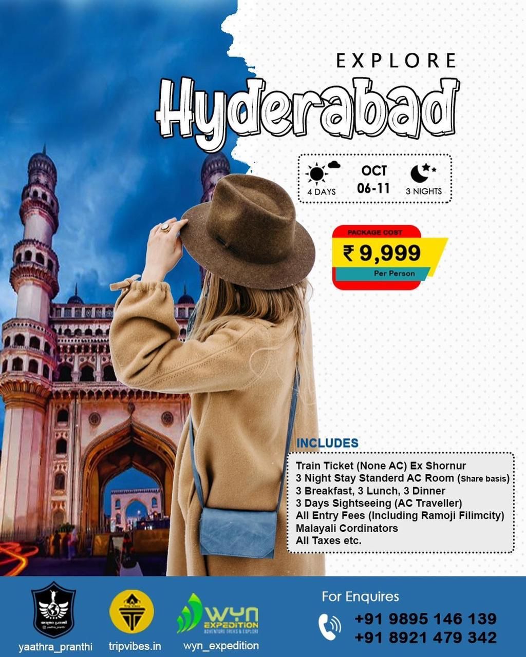 Hydrabad-Tour-Package-From-Kerala