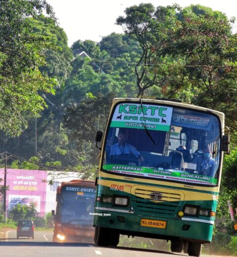Cochin to Munnar KSRTC Bus Timings