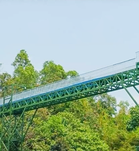 India’s Longest Cantilever Glass bridge in Vagamon Kerala