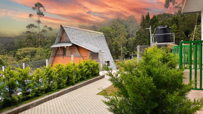 A-frame stay with swimming pool in Suryanelli - Image 7