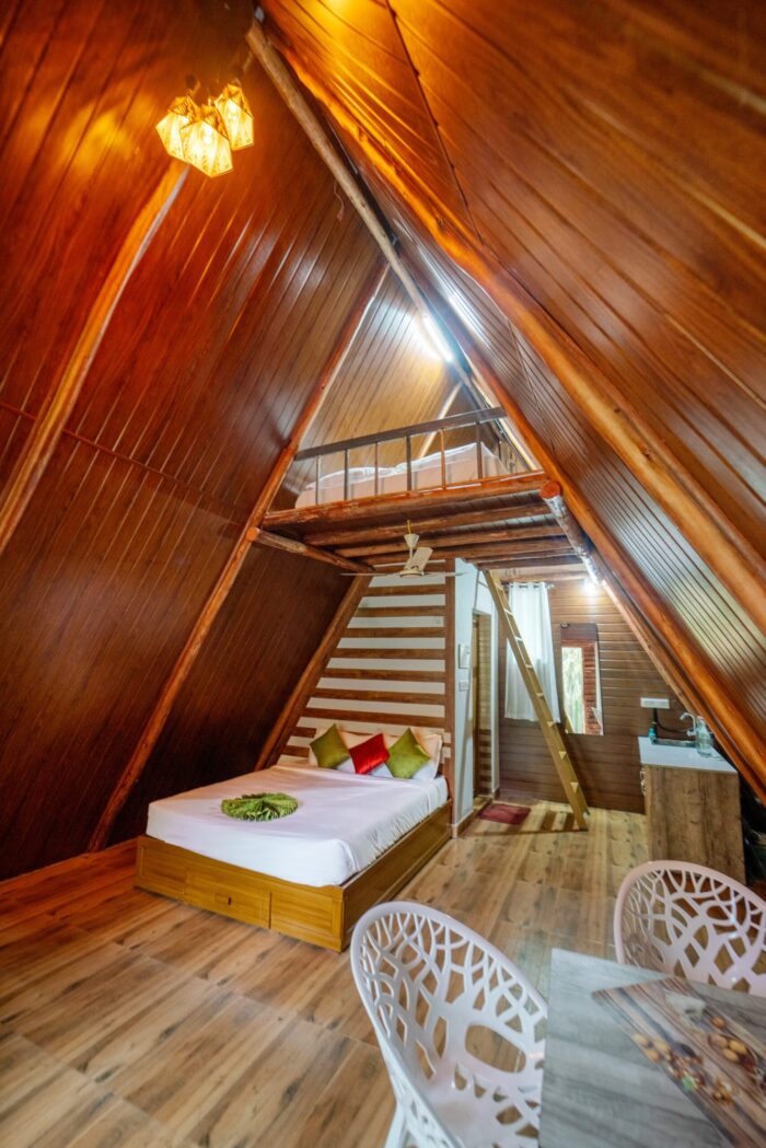 A-frame stay with swimming pool in Suryanelli - Image 3