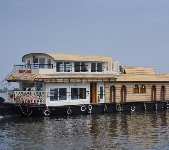 Premium double-decker houseboat in Alleppey Premium double-decker houseboat in Alleppey
