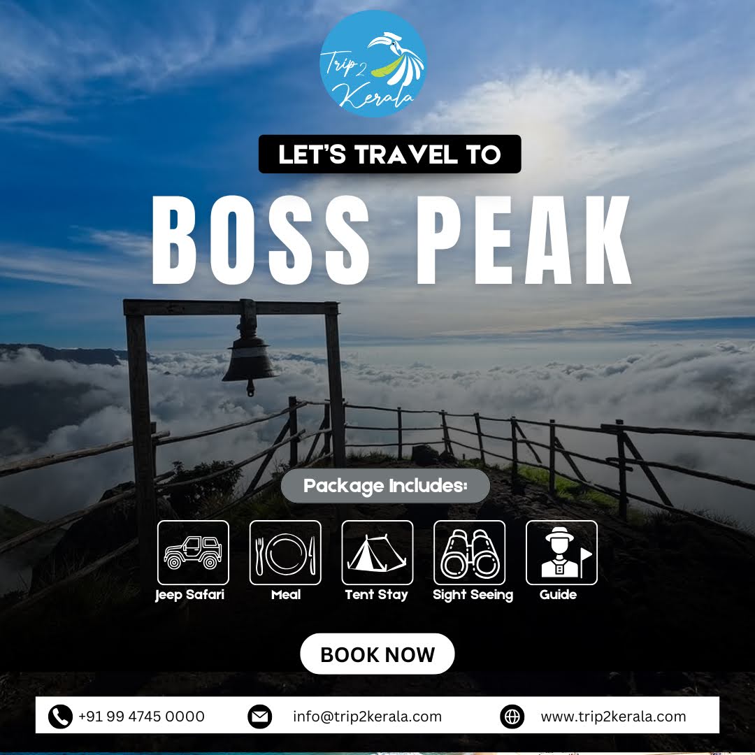 Munnar Kolukkumalai Boss Peak Trekking Package